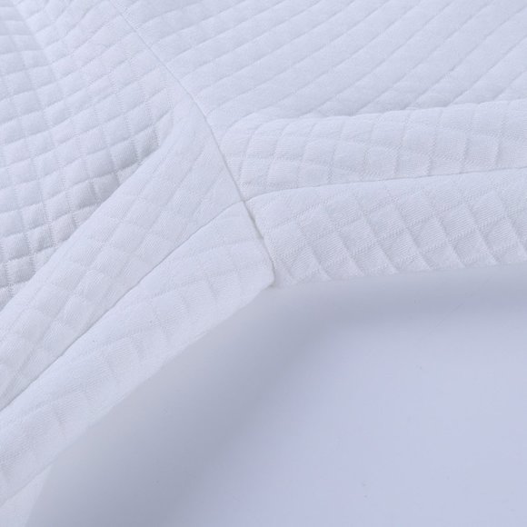 Jogger suit : White Pullover Hoodie & Sweatpants - Picture 12 of 13